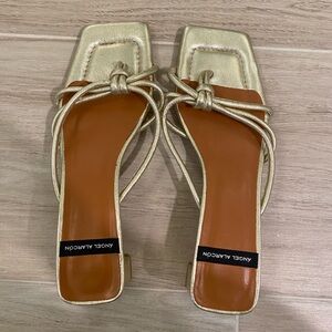 Angel Alercon Low Strappy Heel